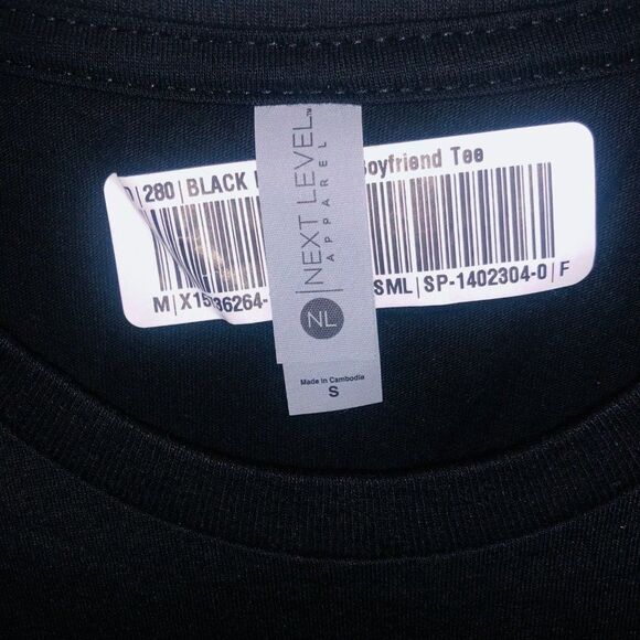 Brand
New Classic 83 Boyfriend Tee Size Small‎ Next Level Apparel For Women - Picture 5 of 7